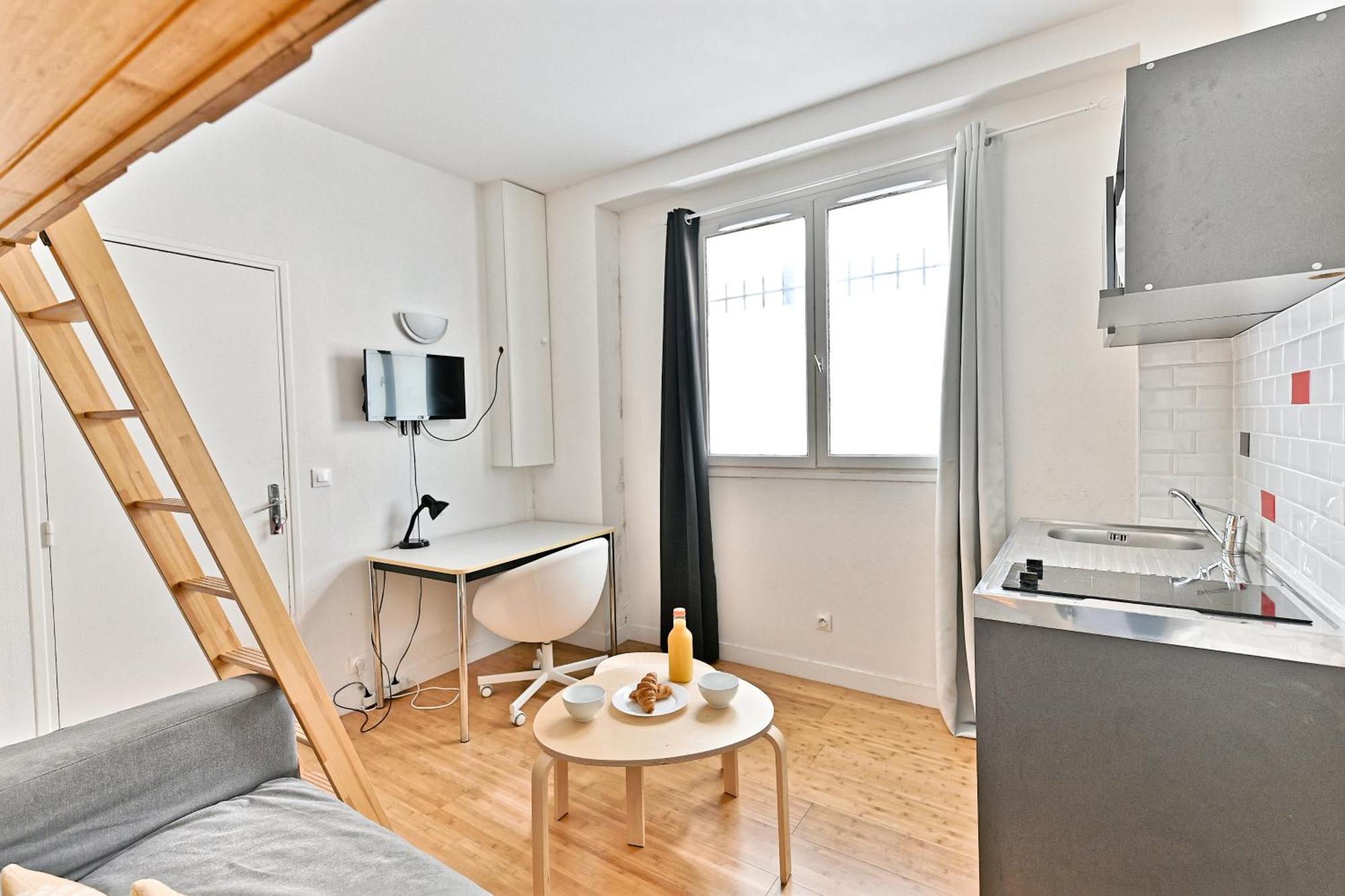 Charmant Studio Boulevard Voltaire Paris Exterior photo